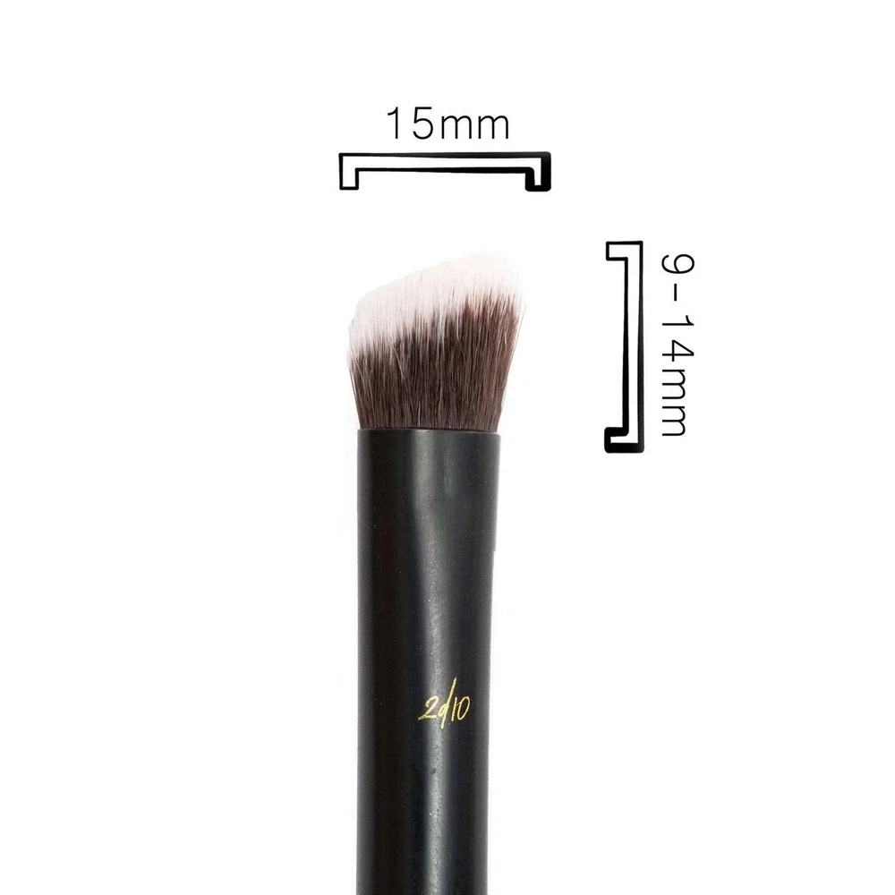 Siara Martin Beauty 2d10 Medium Angled Fluff Eyeshadow Blending Brush Synthetic
